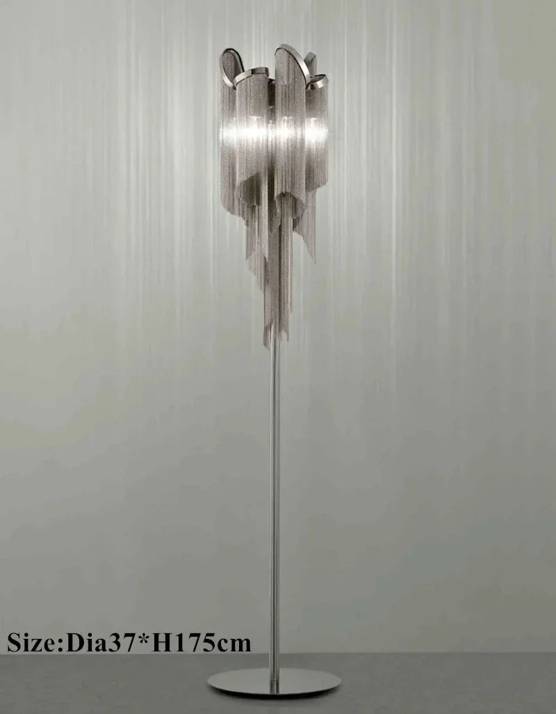 Luxury Tassel Chain Chandelier for Elegant Decor