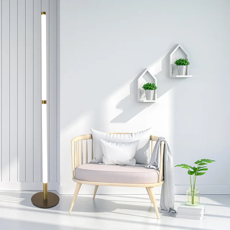 Modern Nordic Corner Floor Lamp for Vibrant Living Room Decor