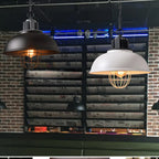 Iron Pendant Light Vintage Loft Bar Lighting Nordic Handing Lampshade
