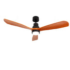 Wood Ceiling Fan with Remote Control | Bedroom 220V