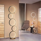 Modern Ring LED Floor Lamp for Home Decor and Lighting