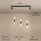 Modern LED Chandelier Spotlight for Dining & Living Room, Dimmable Nordic Chandelier
