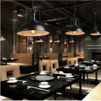 Vintage Loft Pendant Light Nordic Retro Industrial Hanging Lamp for Home Kitchen Decor