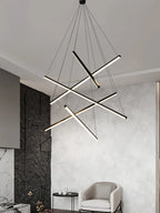 Modern Nordic Dining Room Chandeliers Minimalist Bar Lamps Atmospheric Living Room Lighting
