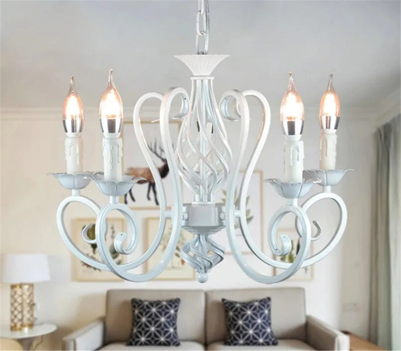 Vintage Industrial Pendant Light - Retro Nordic Iron Loft Hanging Lamp for Home Lighting