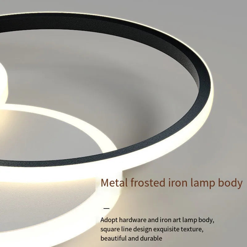 LED Ceiling Chandelier Light for Living Room Bedroom Dining Hall Indoor Lighting Fixtures