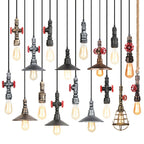 Industrial Retro Loft Pendant Light Water Pipe Ceiling Lamp