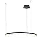 Circular LED Chandelier: Modern Circle Lights for Interior Lighting Engineering