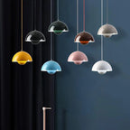 Flowerpot Pendant Lights: Modern Nordic Chandelier for Restaurant, Bedroom, Study.