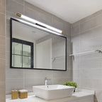 Nordic Black Gold LED Wall Lamp for Bathroom Mirrors