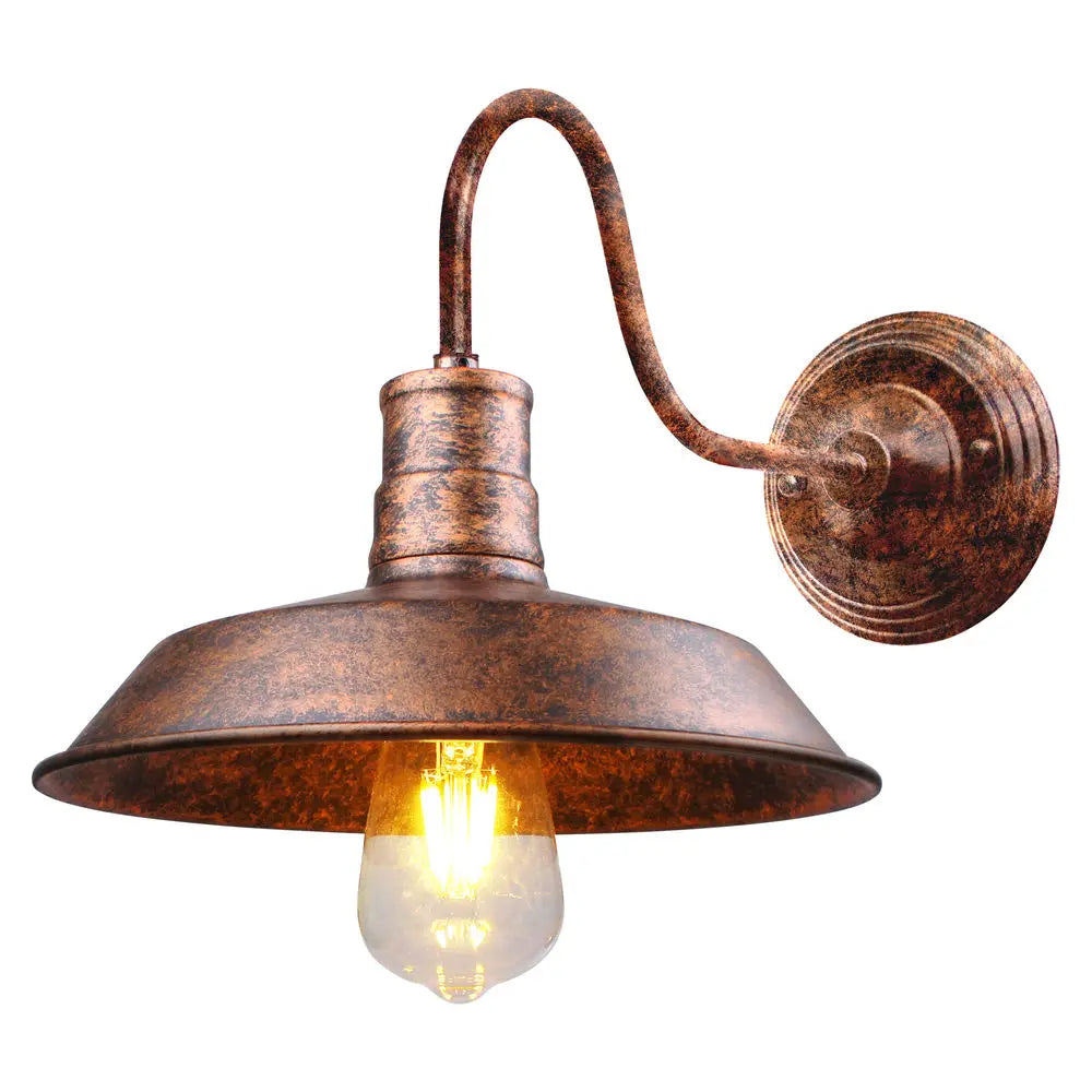 Vintage Loft Indoor LED Wall Sconce Retro Industrial Gooseneck Light Fixtures