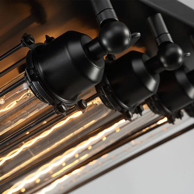 Vintage Industrial Ceiling Lamp for Retro Steampunk Vibes