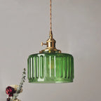 Glass Pendant Lamps Modern Hanging Lights for Dining Bedside Decorative LED Lustre