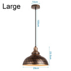 Retro Industrial Pendant Lights Modern Hanging Lamp for Home Kitchen Living Room Decor