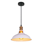 Iron Pendant Light Vintage Loft Bar Lighting Nordic Handing Lampshade
