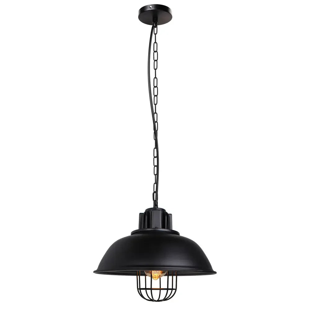 Iron Pendant Light Vintage Loft Bar Lighting Nordic Handing Lampshade