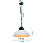Retro Industrial Pendant Lights Vintage Hanging Lamp for Bar Restaurant Living Room