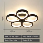Modern LED Ceiling Lamp for Indoor Lighting Minimalist Chandelier