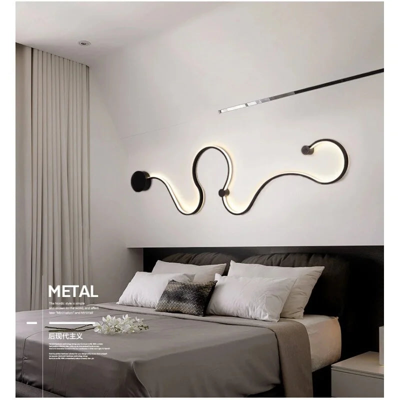 Iron Body Wall Lamps LED Lights Fixture for Bedroom, Living Room, Study, Hotel