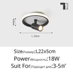 Modern Vintage Iron Ceiling Spotlights for Living Room Study & Wardrobe. Enhance your Space with Track Lighting.