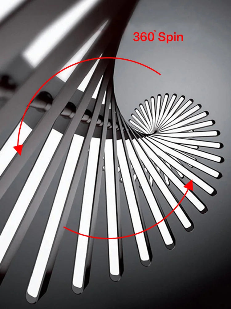 Linear Fishbone Chandelier: Nordic Minimalist Dining Room Office Living Room Lighting