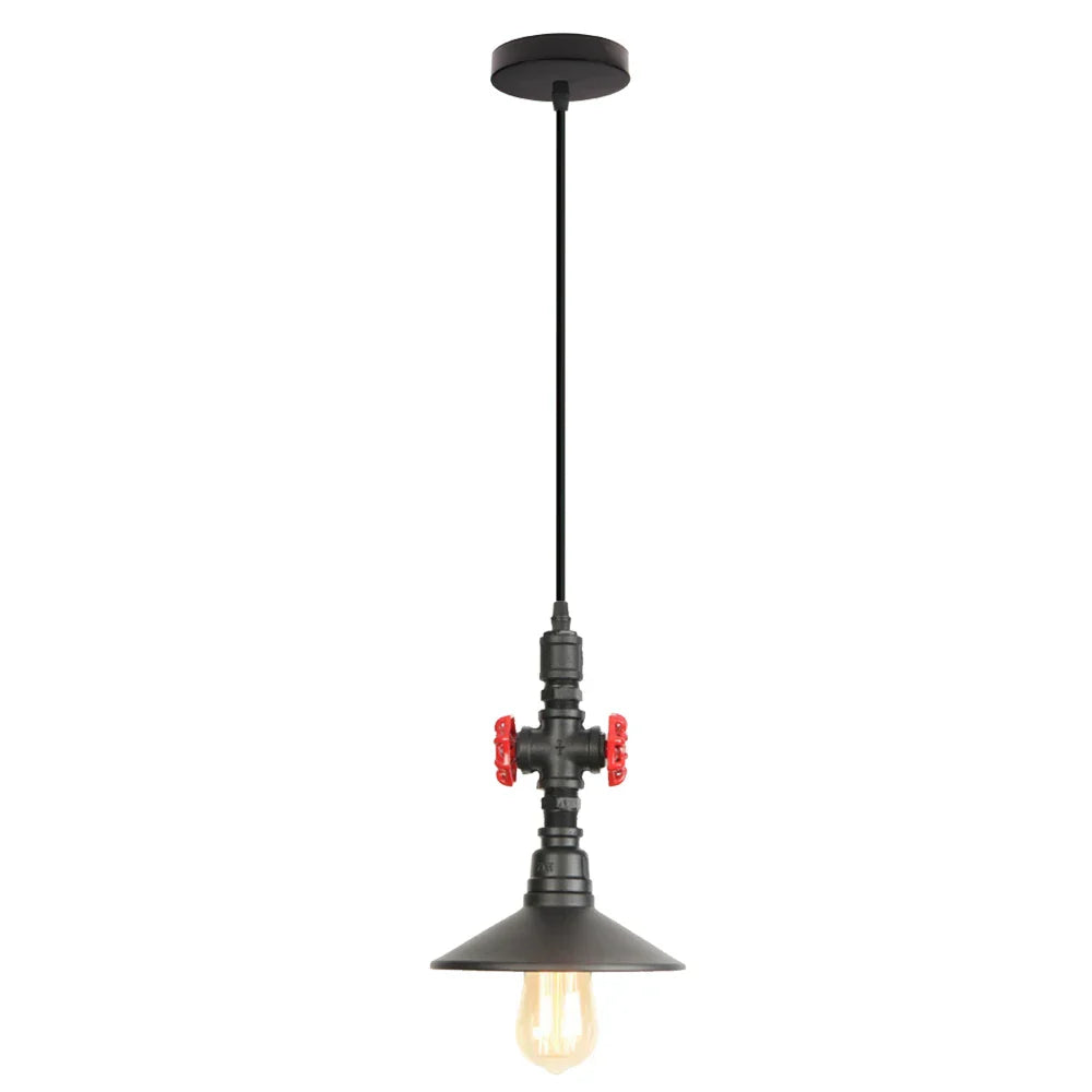 Industrial Retro Loft Pendant Light Water Pipe Ceiling Lamp