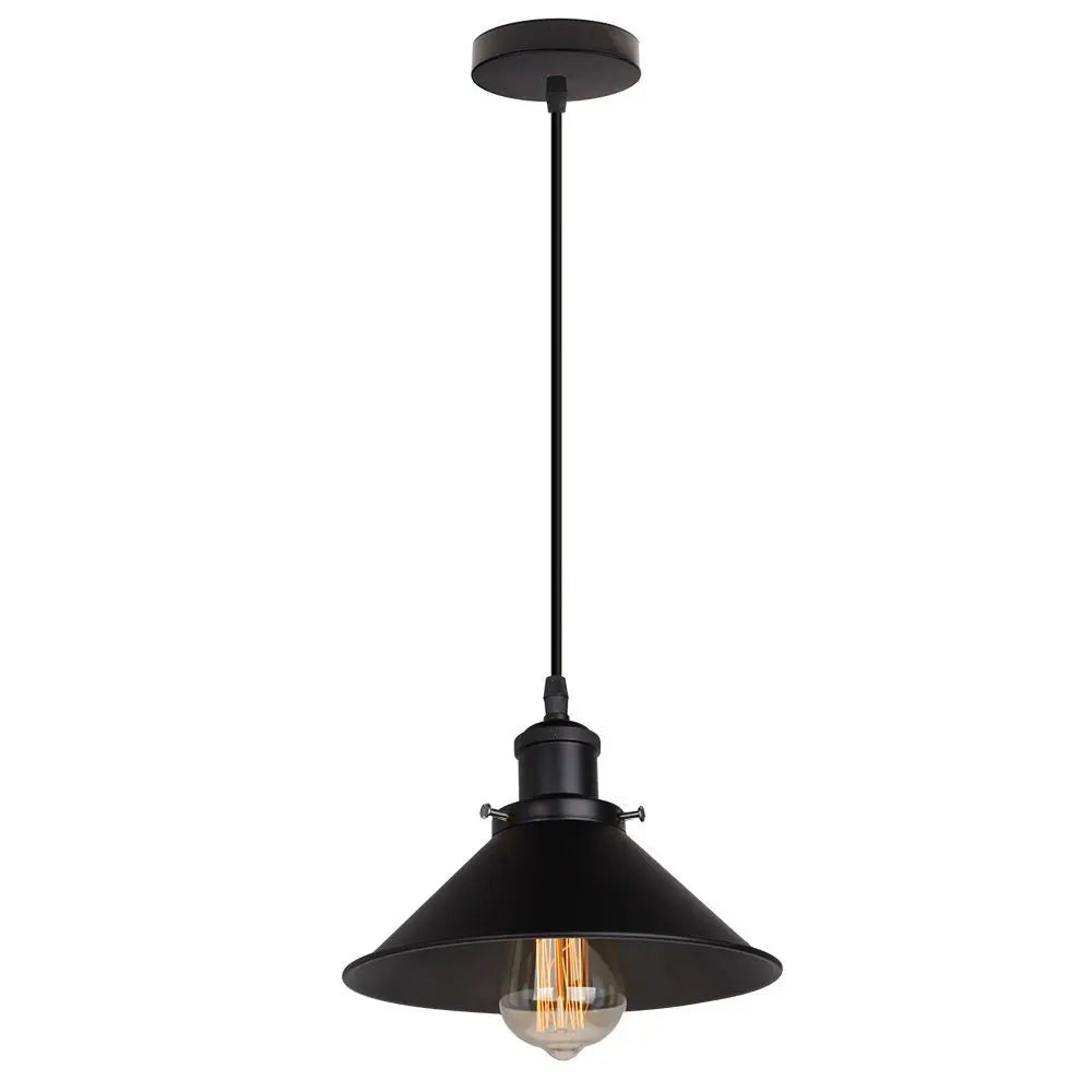 Industrial Pendant Lights: Modern Retro Loft Hanging Lamp for Home Decor