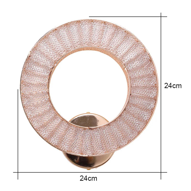 Modern Bedroom Wall Lamp: Sleek LED Indoor Light Fixture for Living Room, Study, Corridor