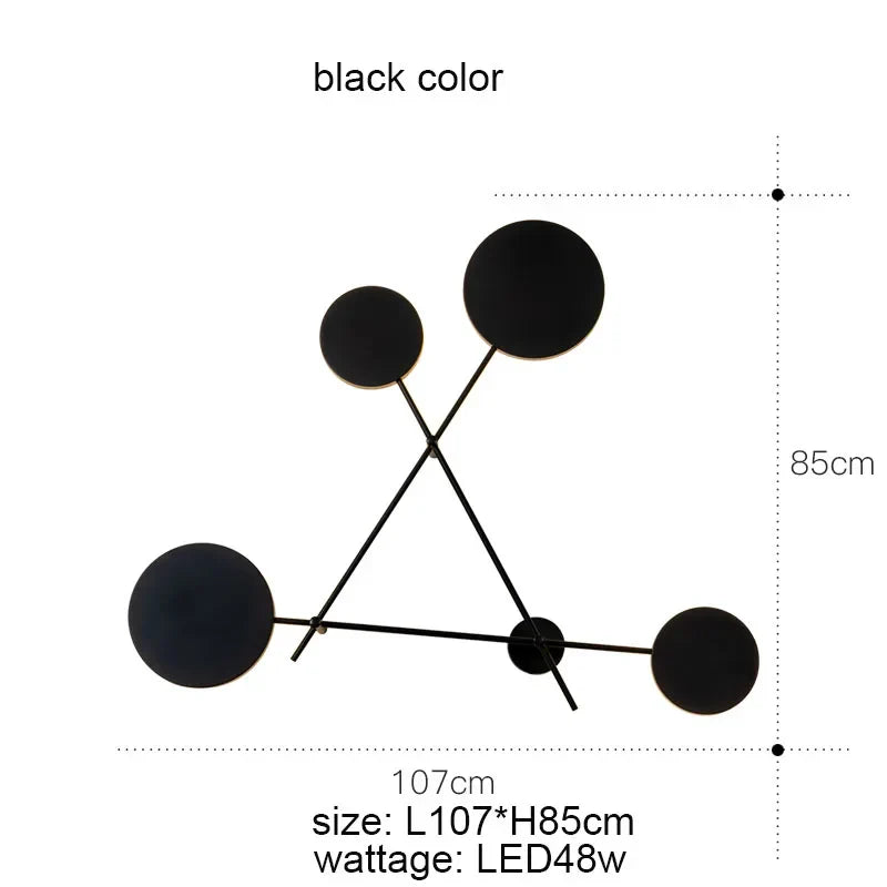 Adjustable Rotating LED Wall Sconce with Switch, Modern Stair Hallway Fixture