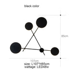 Adjustable Rotating LED Wall Sconce with Switch, Modern Stair Hallway Fixture