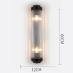 Crystal Wall Lamp for Modern Light Luxury Living Room, Bedroom, and Dining Area