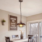 Iron Pendant Lights Vintage Retro Industrial Dining Room Bar Cafe Lamps E27