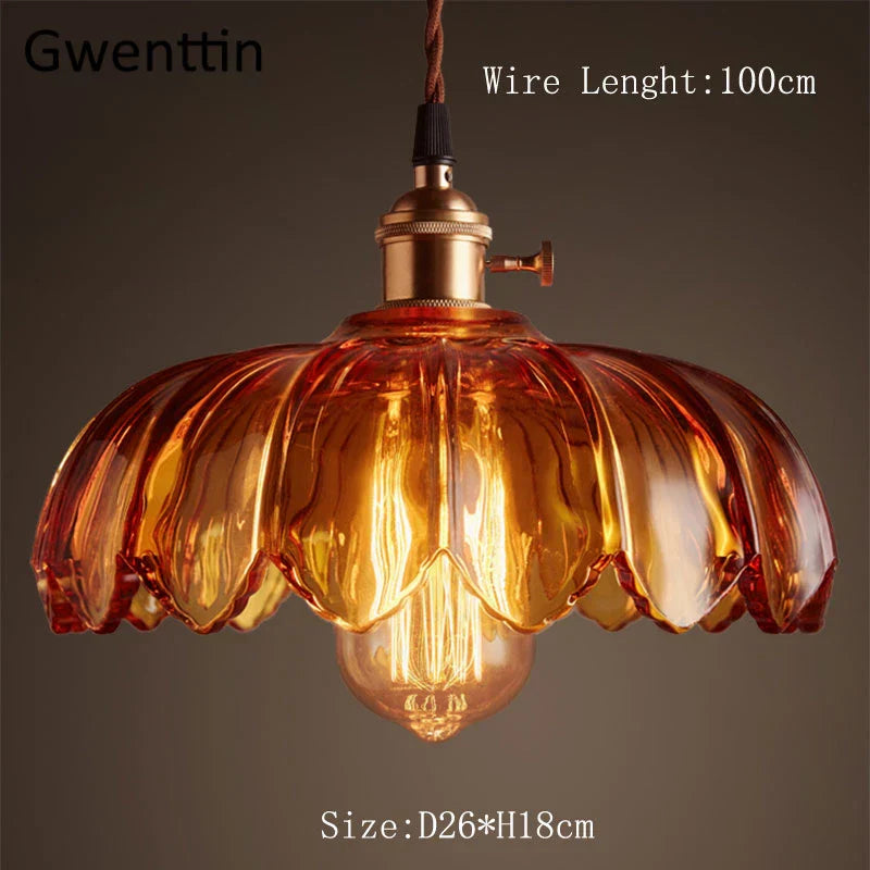 Vintage Industrial Pendant Light for Dining Room, Cafe, Bar, and Home Lighting