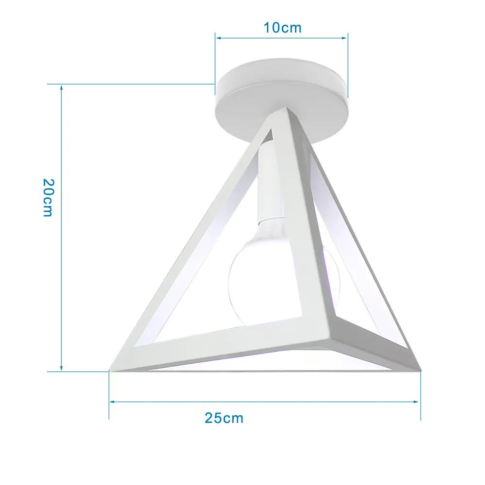 Nordic Industrial LED Ceiling Lights for Home Bedroom Living Room Kitchen