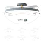 Rotatable LED Ceiling Lamp: Nordic Minimalist Modern for Bedroom, Study Room, Kitchen