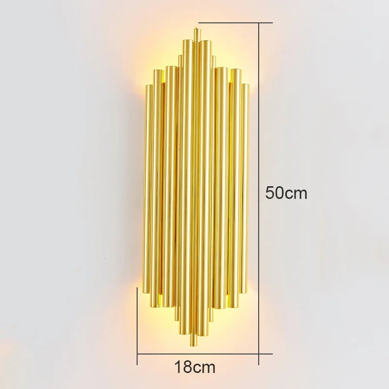 Crystal Wall Lamp: Elegant Lighting for Living Room, Bedroom, and Staircase