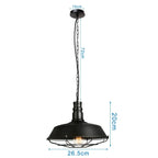 Vintage Loft Pendant Light Nordic Retro Industrial Hanging Lamp for Home Kitchen Decor