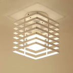 Nordic White LED Ceiling Light for Home Decor