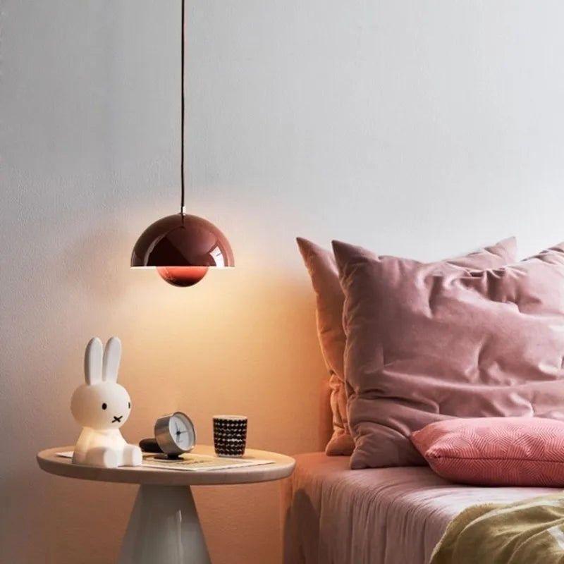 Flowerpot Pendant Lights: Modern Nordic Chandelier for Restaurant, Bedroom, Study.