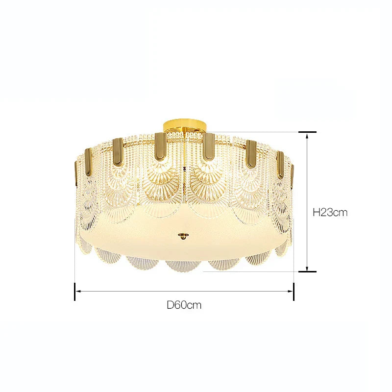 Luxe Palace Ceiling Chandelier - Elegant LED Lighting for Home and Hotel