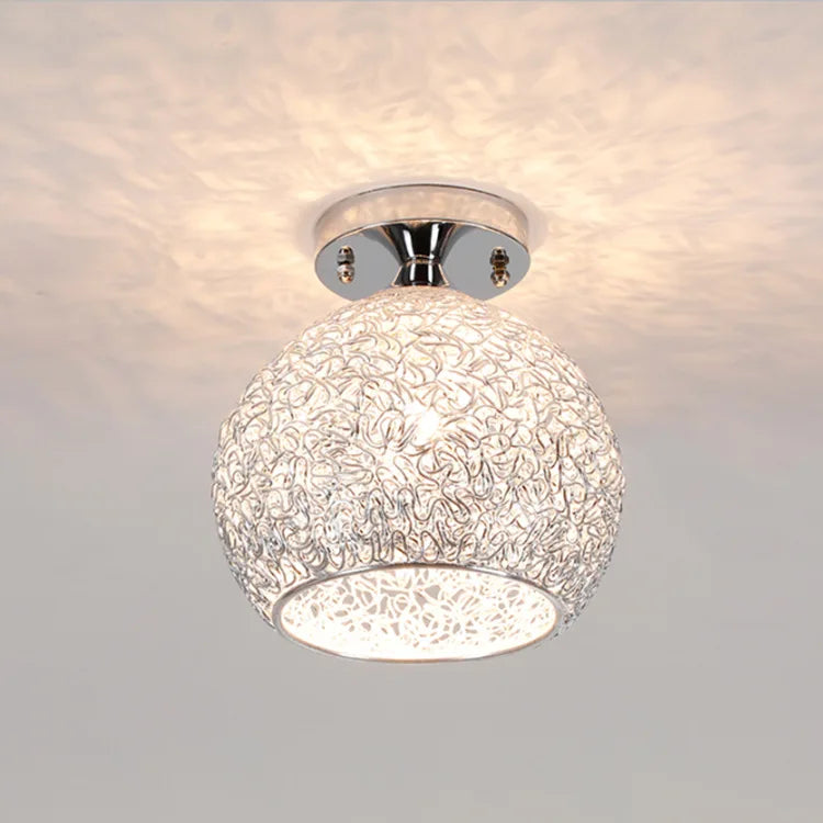 Glass Ball LED Ceiling Lights for Home Decor and Minimalist Living Rooms
