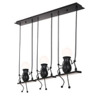 Humanoid Creative Pendant Light - Modern Indoor Chandelier for Home Décor