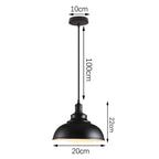 Industrial Aluminium Pendant Lights Chandelier for Home Living Room Kitchen Bedroom