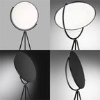 Superloon LED Floor Lamp Tripod Art White Black Nordic Living Room Lamp