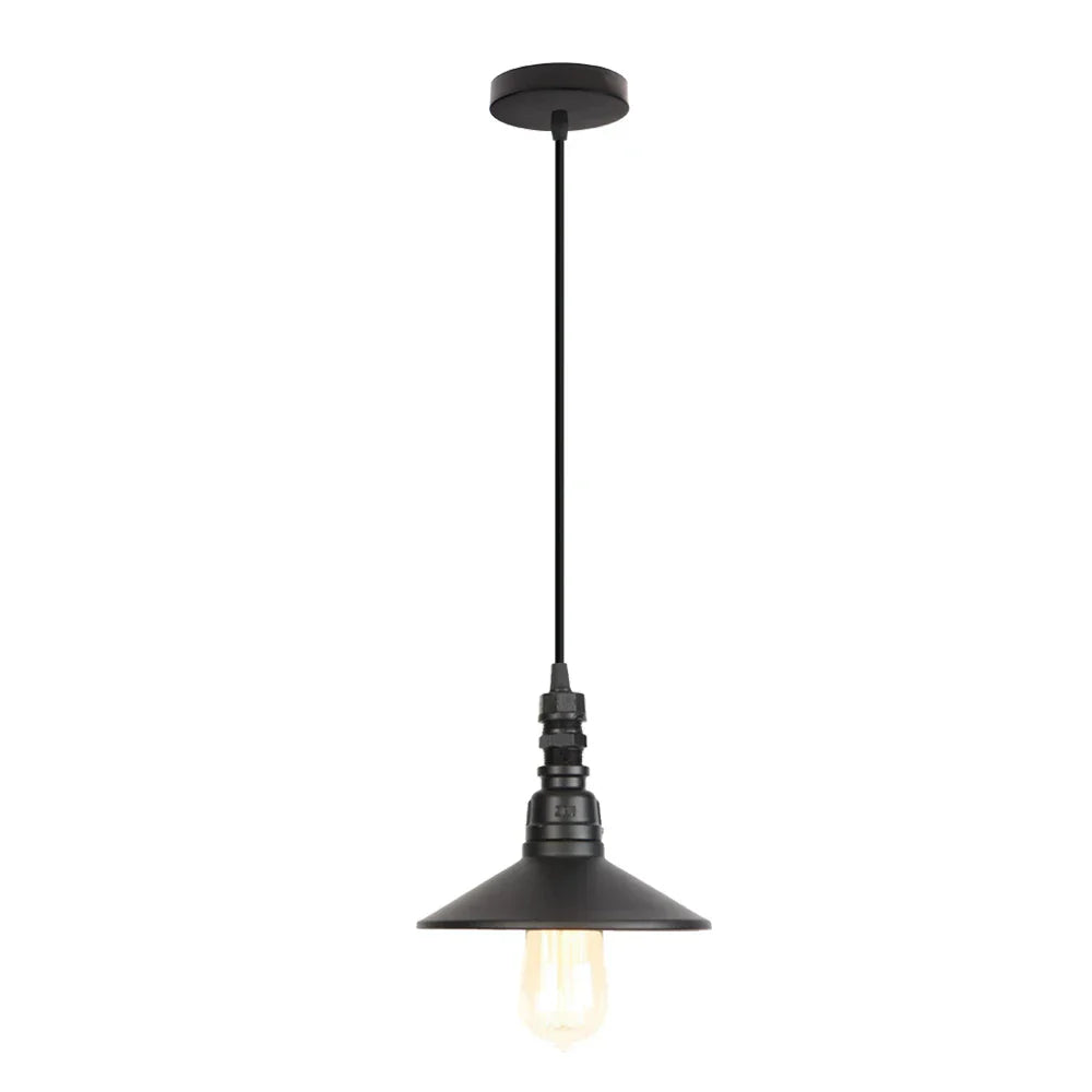 Industrial Retro Pendant Light Fixture Water Pipe Lamp for Kitchen and Home Decor