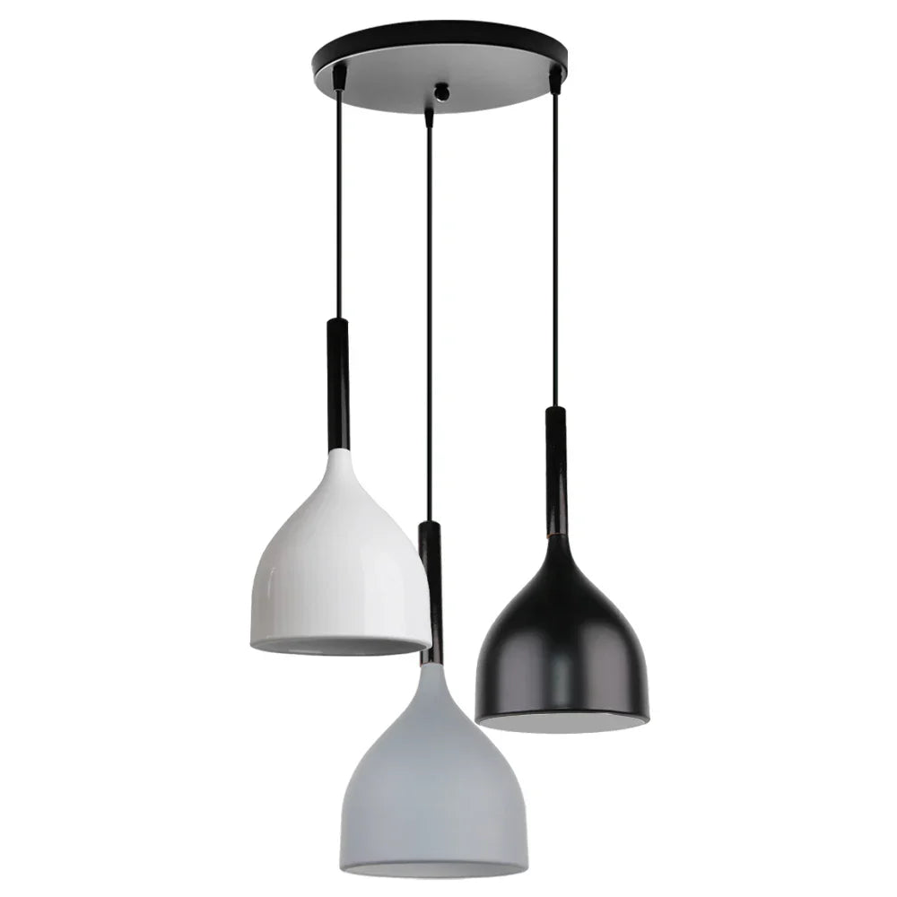 Modern Nordic Pendant Lights Retro Industrial Loft Lamp Kitchen Hanging LED