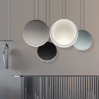 Scandinavian Moon Crescent Chandelier, Minimalist Kitchen Island Pendant Lamp