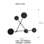 Adjustable Rotating LED Wall Sconce with Switch, Modern Stair Hallway Fixture