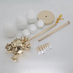 Nordic Leaf LED Chandelier for Modern Living Spaces