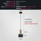 Modern Minimalist Chandelier for Bedroom, Living Room, or Bar